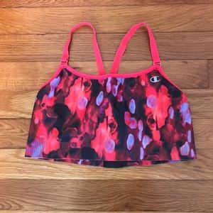 Adjustable crossback sports bra by Champion